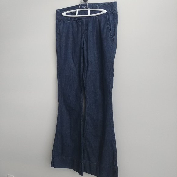 Y2K Lucky Brand low rise flare jeans denim size 4 27 Kinzie Trouser - Picture 1 of 16